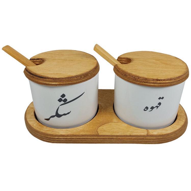 بانکه مدل ROZ 2 مجموعه 2 عددی کد 3 به همراه استند