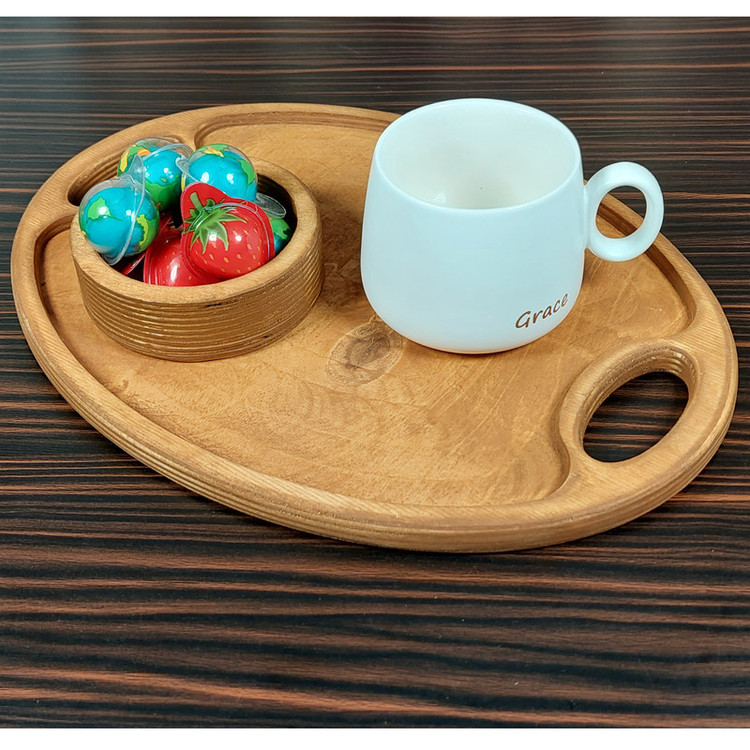 سینی مدل بیضی مجموعه 3 عددی