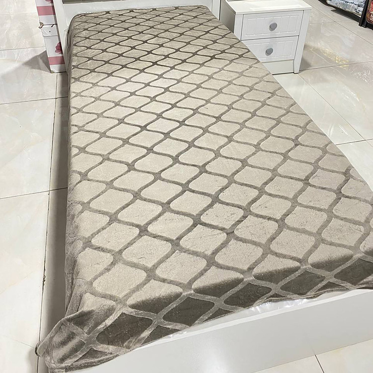 پتو مسافرتی مدل مخمل کد LOZI1 سایز 160x220 سانتی متر