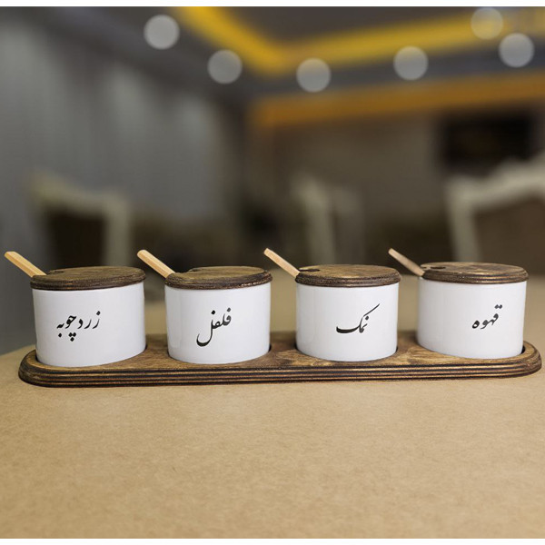 بانکه مدل ROZ 4 مجموعه 4 عددی به همراه استند