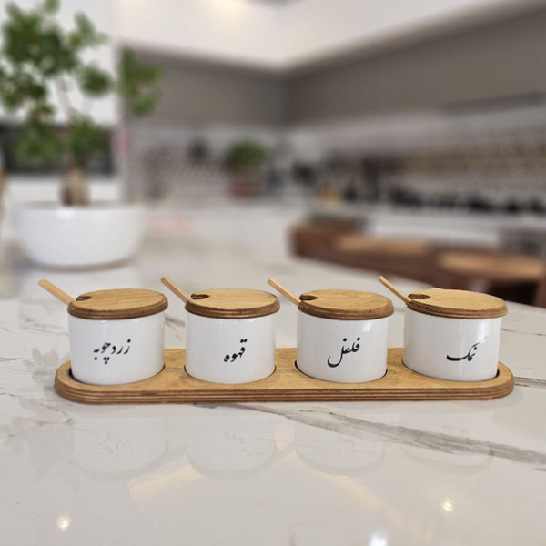 بانکه مدل ROZ 4 مجموعه 4 عددی به همراه استند
