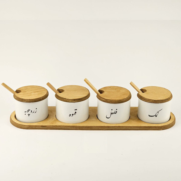 بانکه مدل ROZ 4 مجموعه 4 عددی به همراه استند