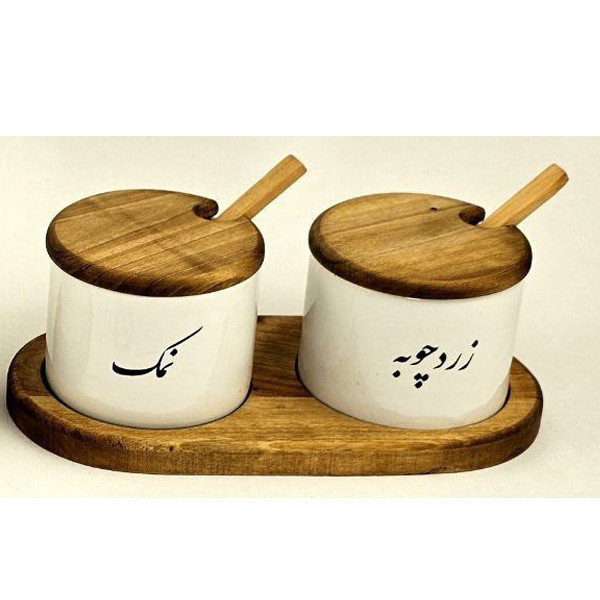 بانکه مدل ROZ 2 مجموعه 2 عددی کد 1 به همراه استند