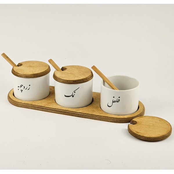 بانکه مدل ROZ 3 مجموعه 3 عددی کد 2 به همراه استند