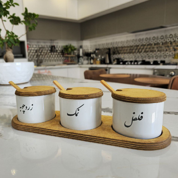 بانکه مدل ROZ 3 مجموعه 3 عددی کد 2 به همراه استند