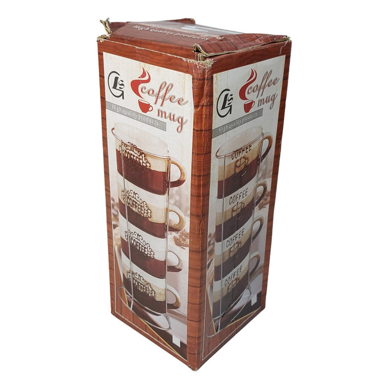 فنجان مدل نخل مجموعه ۵ عددی