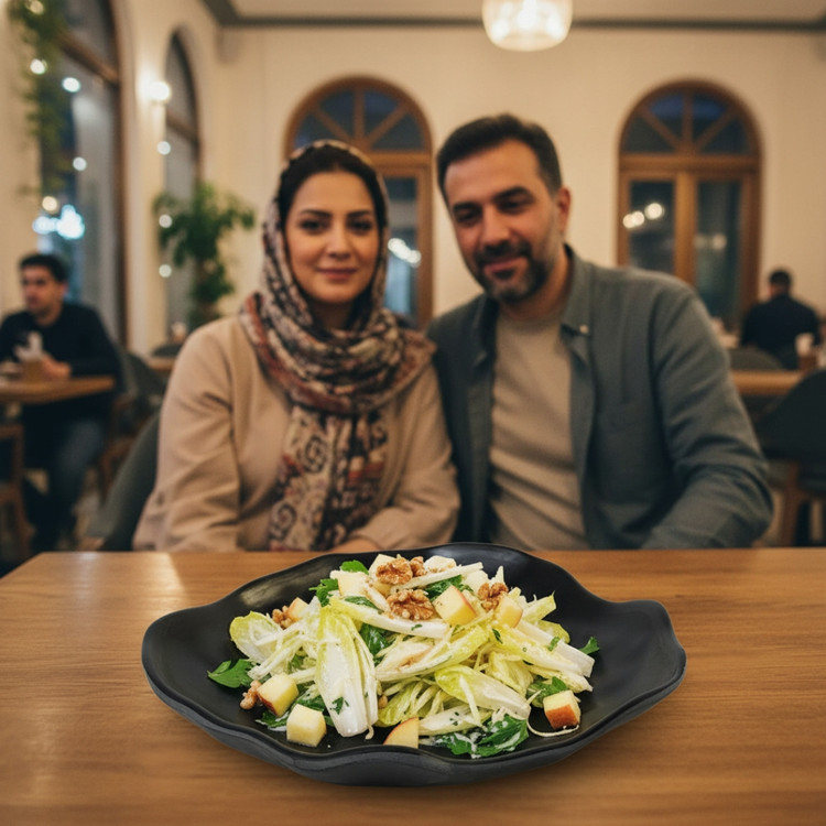 بشقاب ملامین مدل دفرمه کد 140002
