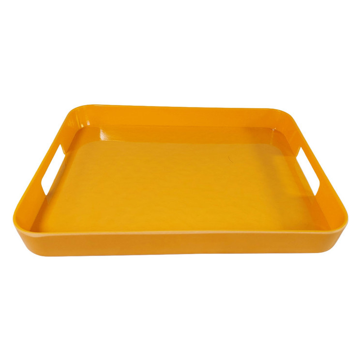 سینی ملامین دسته دار کد 913 سایز 29×36 سانتی متر