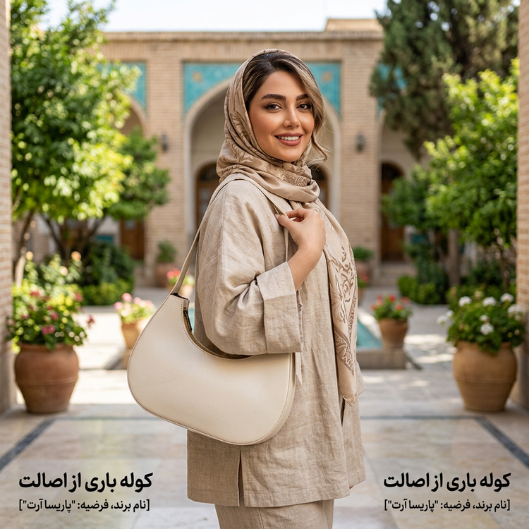 کیف دوشی زنانه مدل ساده