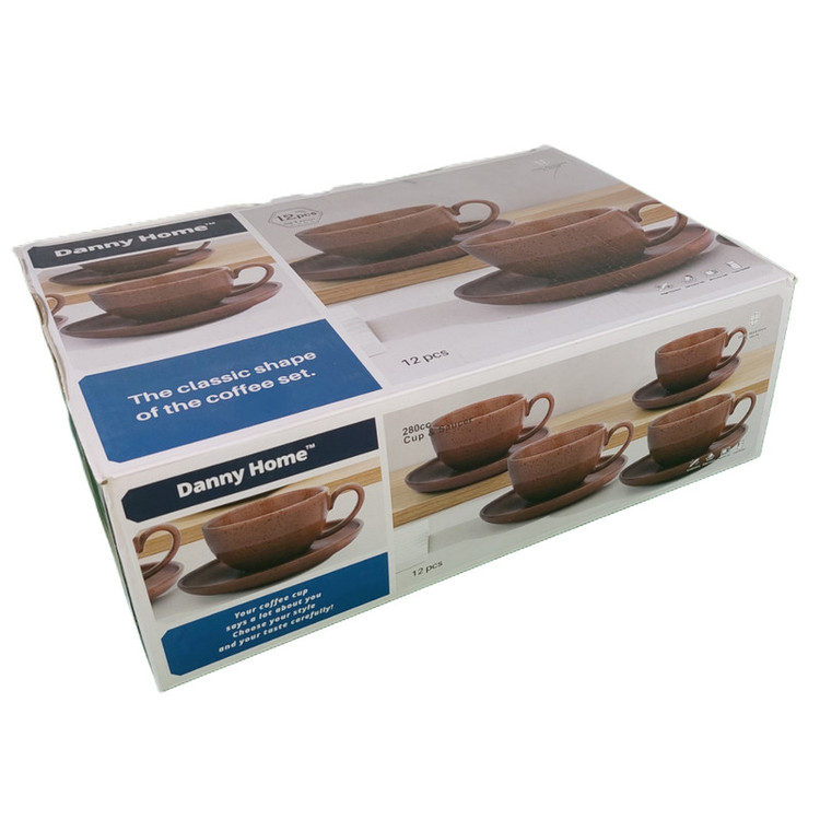 سرویس چای خوری دنی هوم 12 پارچه 6 نفره مدل پایوت کد BR1