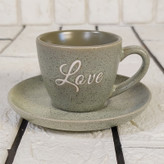 ست فنجان و نعلبکی ۱۲ پارچه ۶ نفره دنی هوم مدل کافی کد Love1